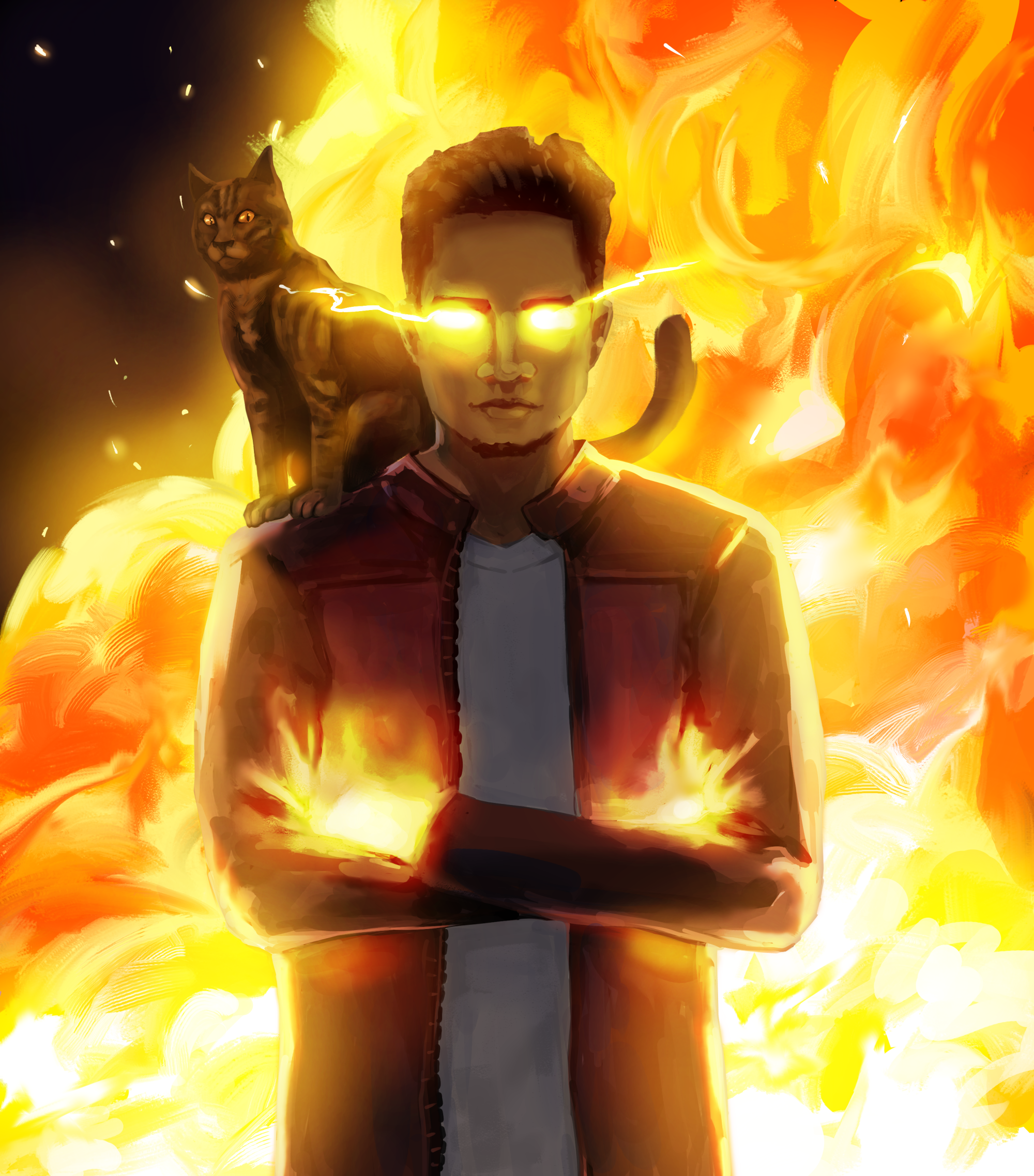 Hammond York and Mr Mittens Demonic Departure